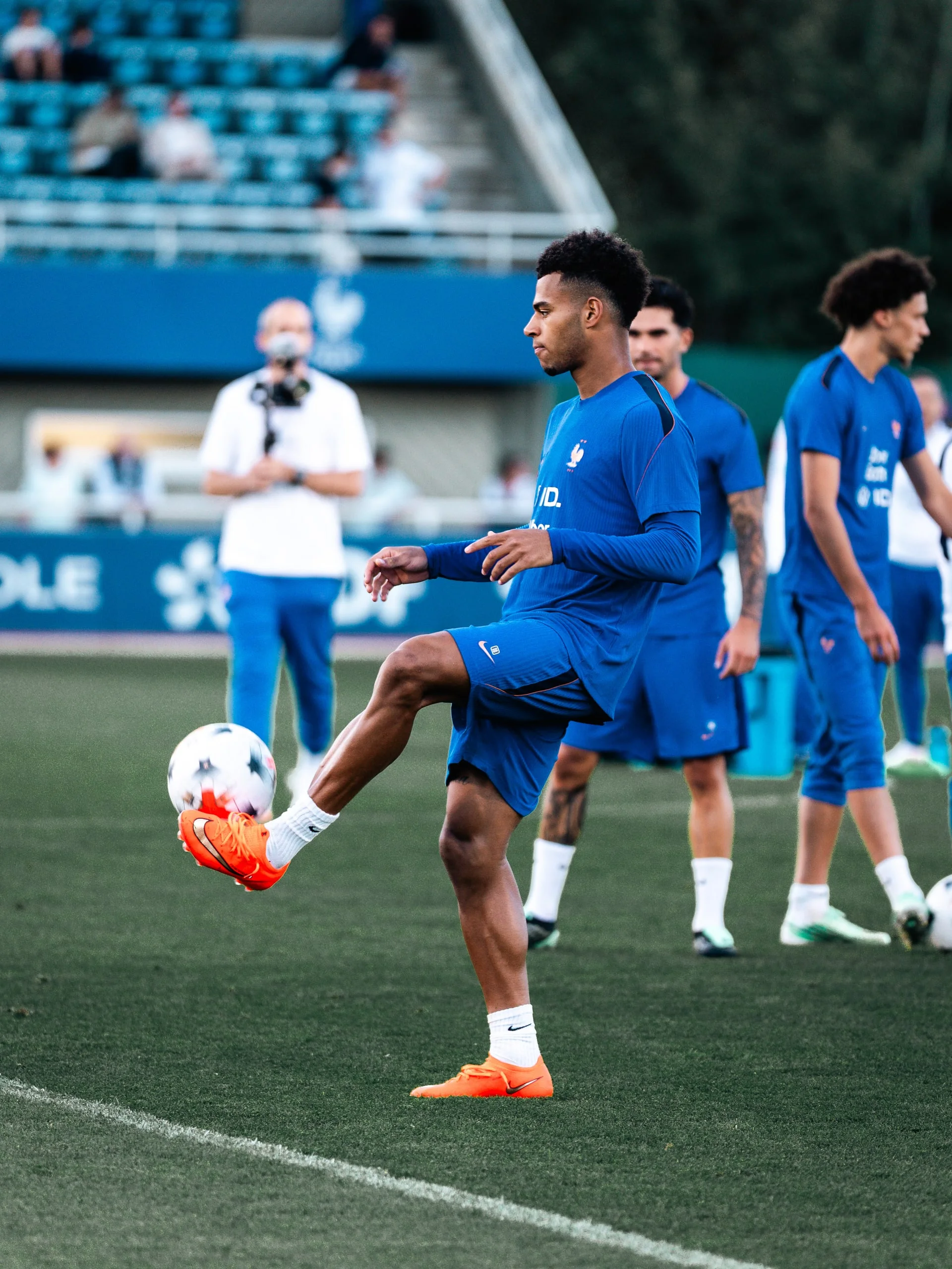 Entraînement de l’équipe de France de football : photo 22